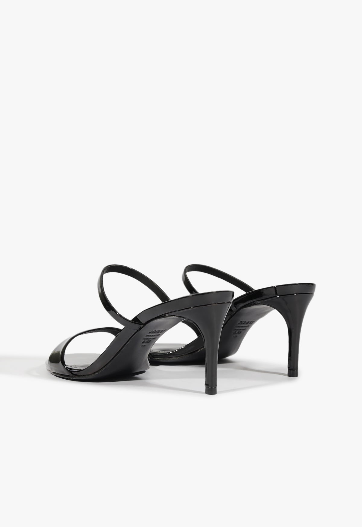 Schutz Jessica Mid Mule Patent Sandal