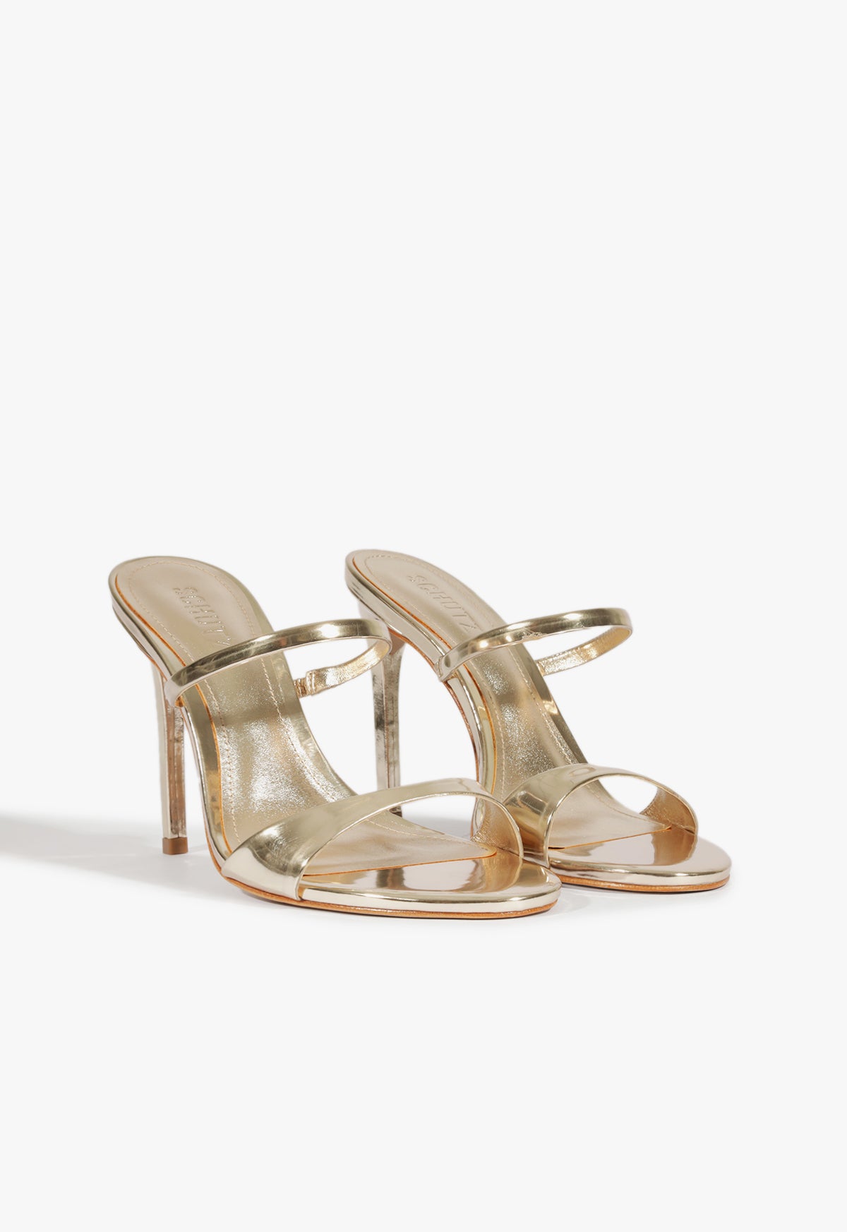 Schutz Jessica Mule Metallic Sandal
