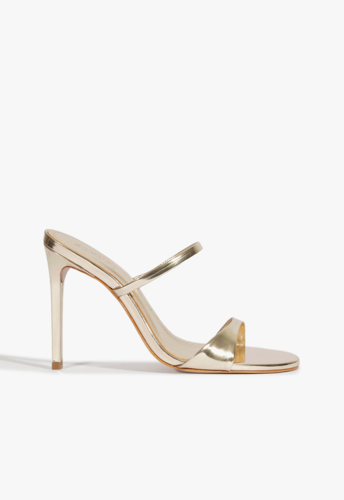 schutz Jessica Mule Metallic Sandal