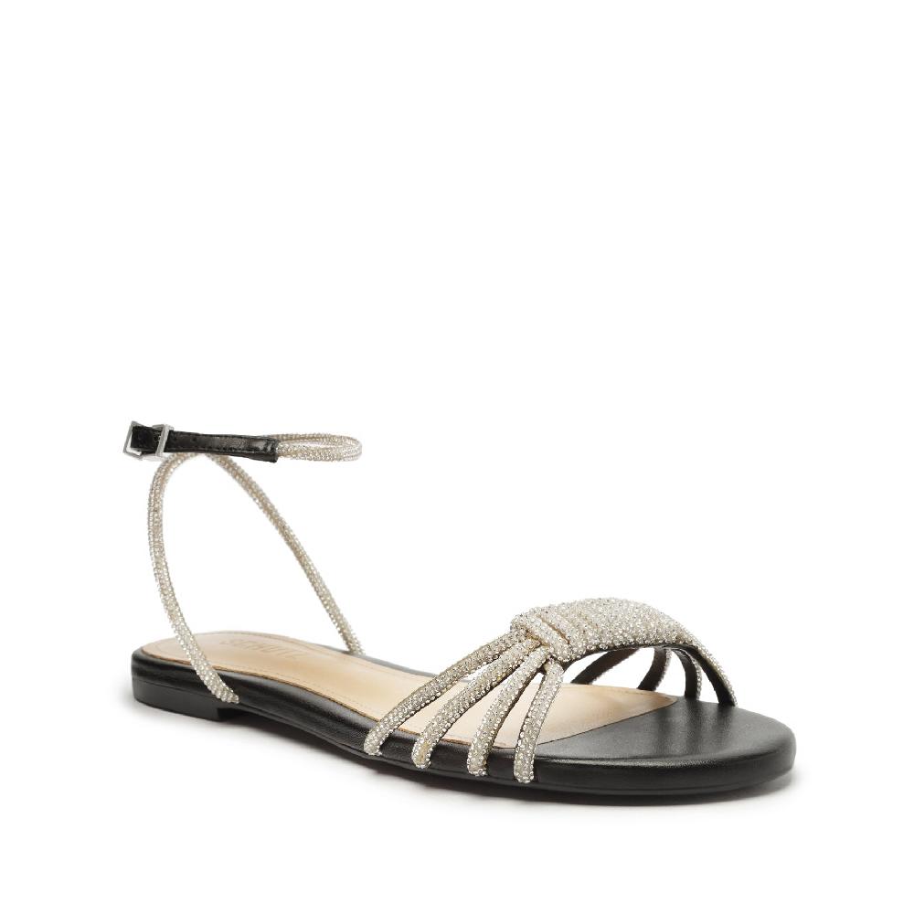 Schutz Jewell Casual Nappa Leather Sandal