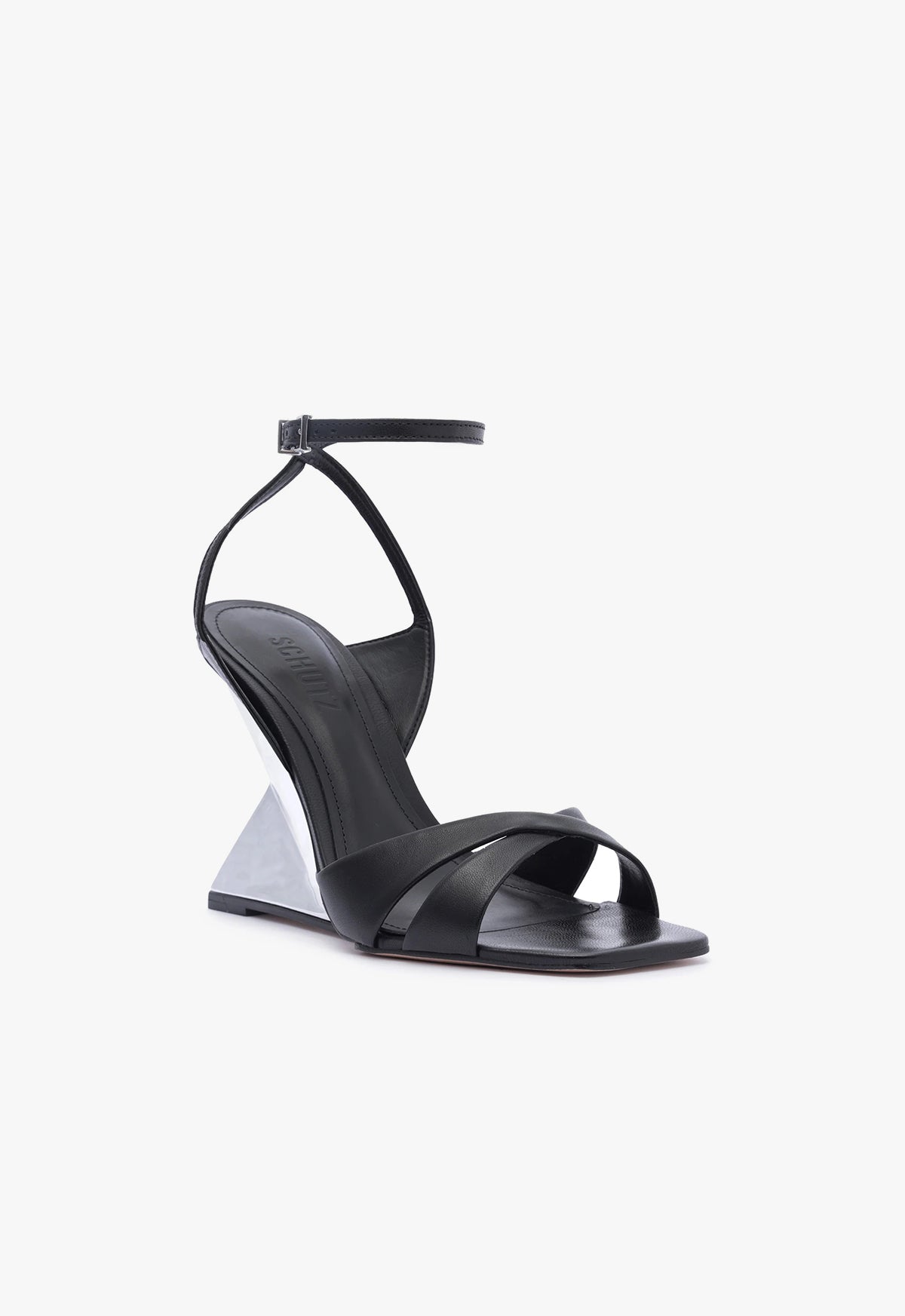 Schutz Jill Nappa Leather Sandal