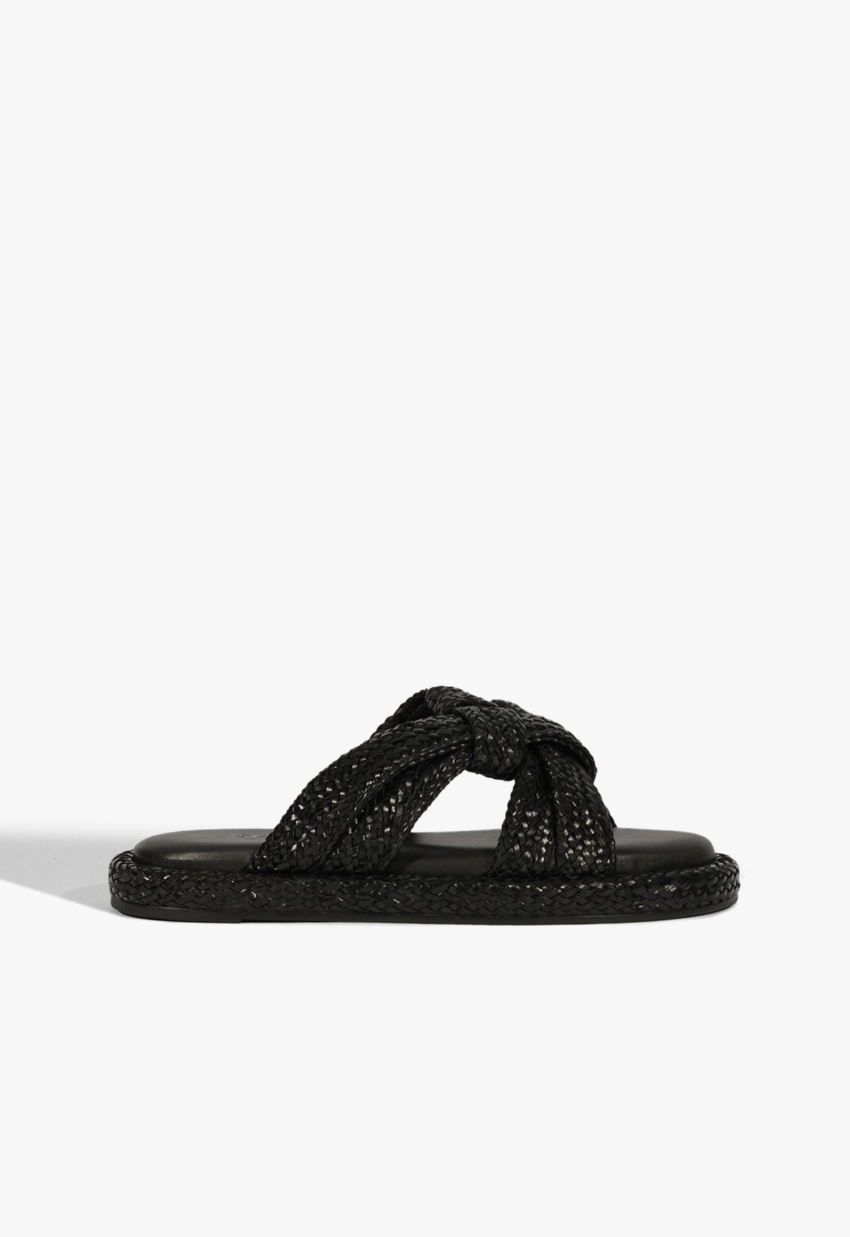 schutz Kali Black Sporty Sandal