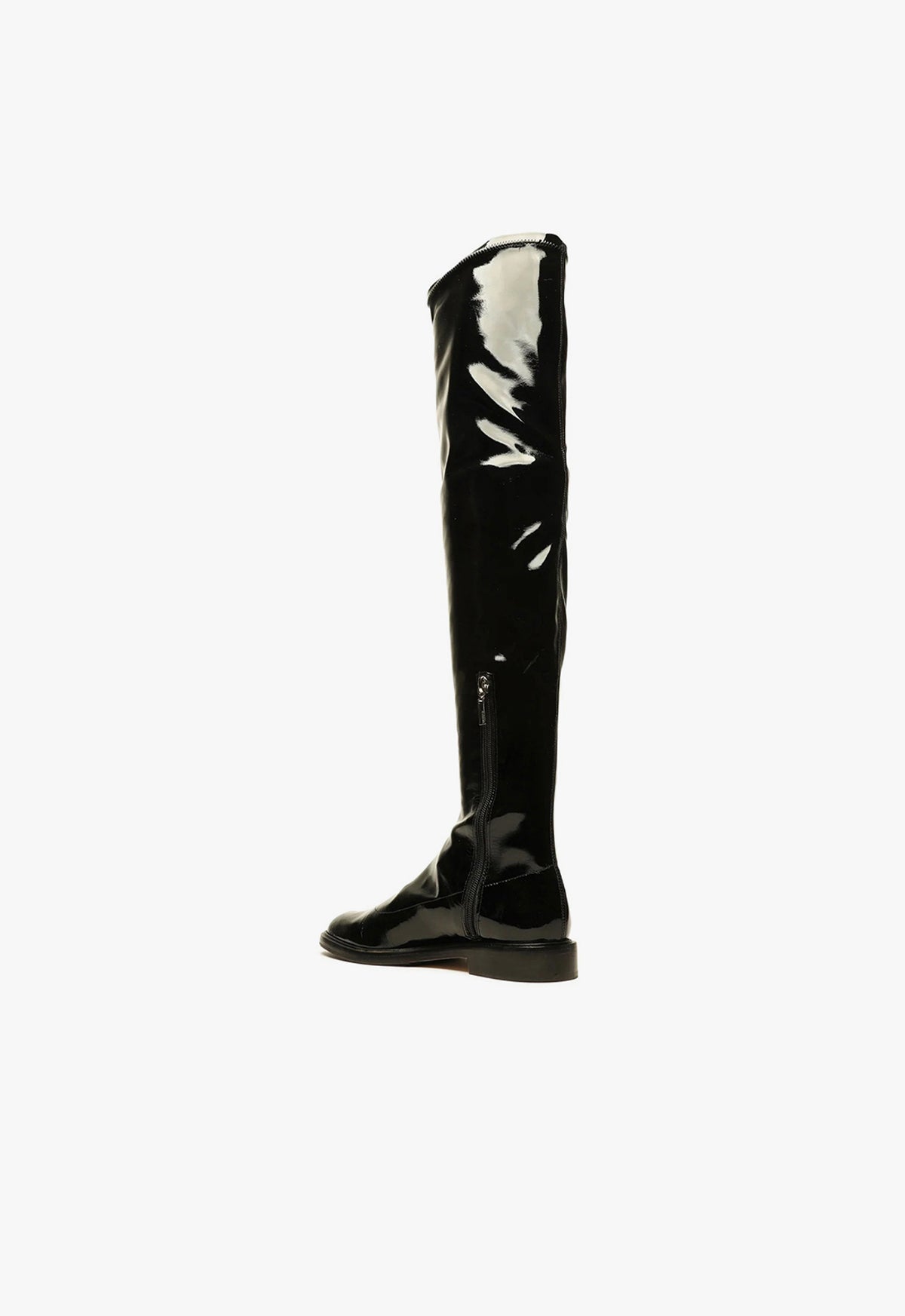 Schutz Kaolin Over The Knee Patent Leather Boot