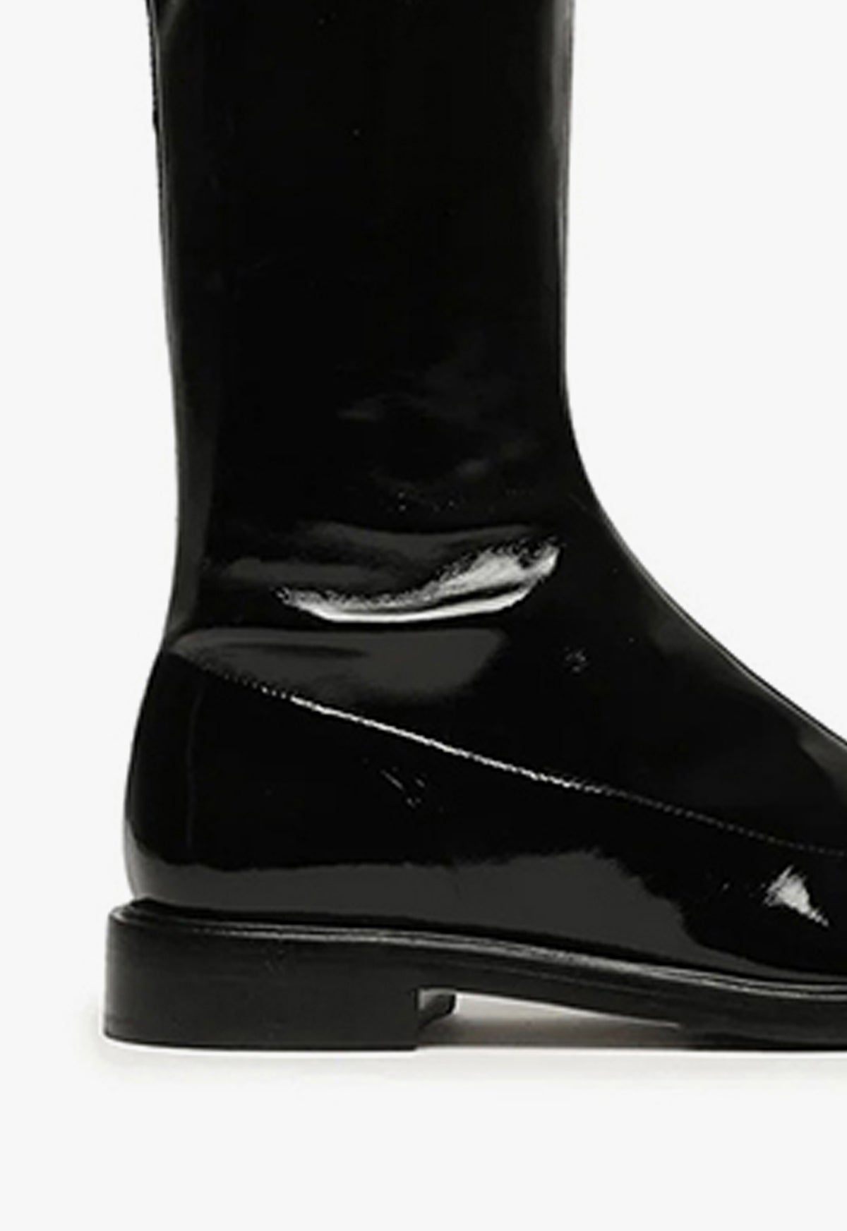 Schutz Kaolin Over The Knee Patent Leather Boot