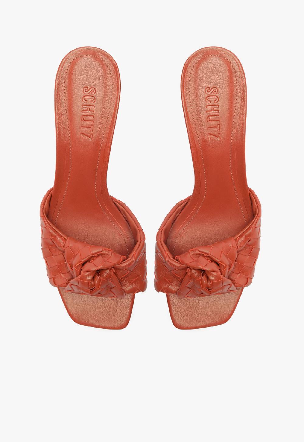 Schutz Kareena Knot Mule Sandal