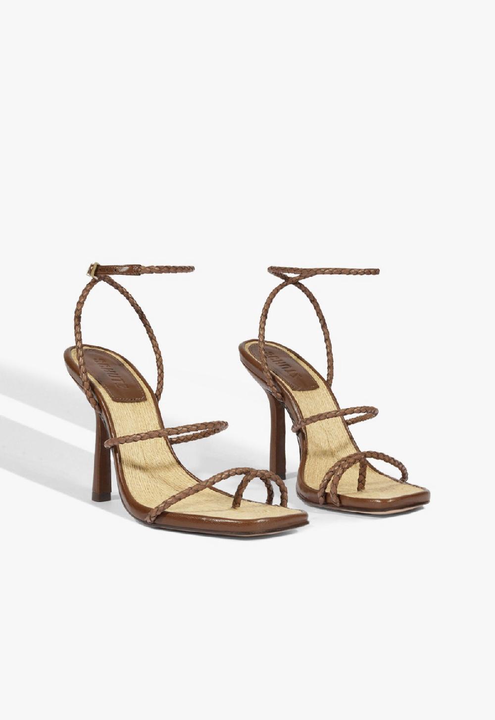 Schutz Kaya Straw Sandal