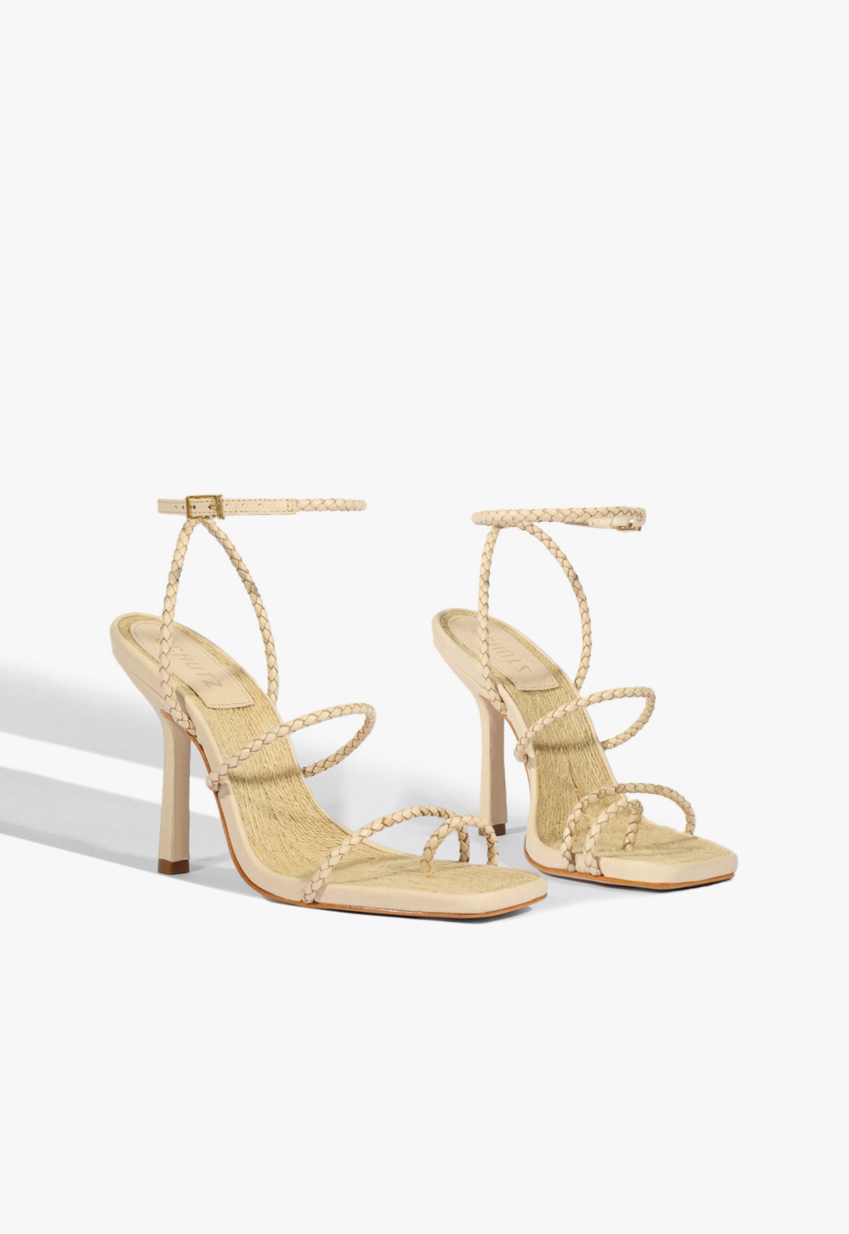 Schutz Kaya Straw Sandal