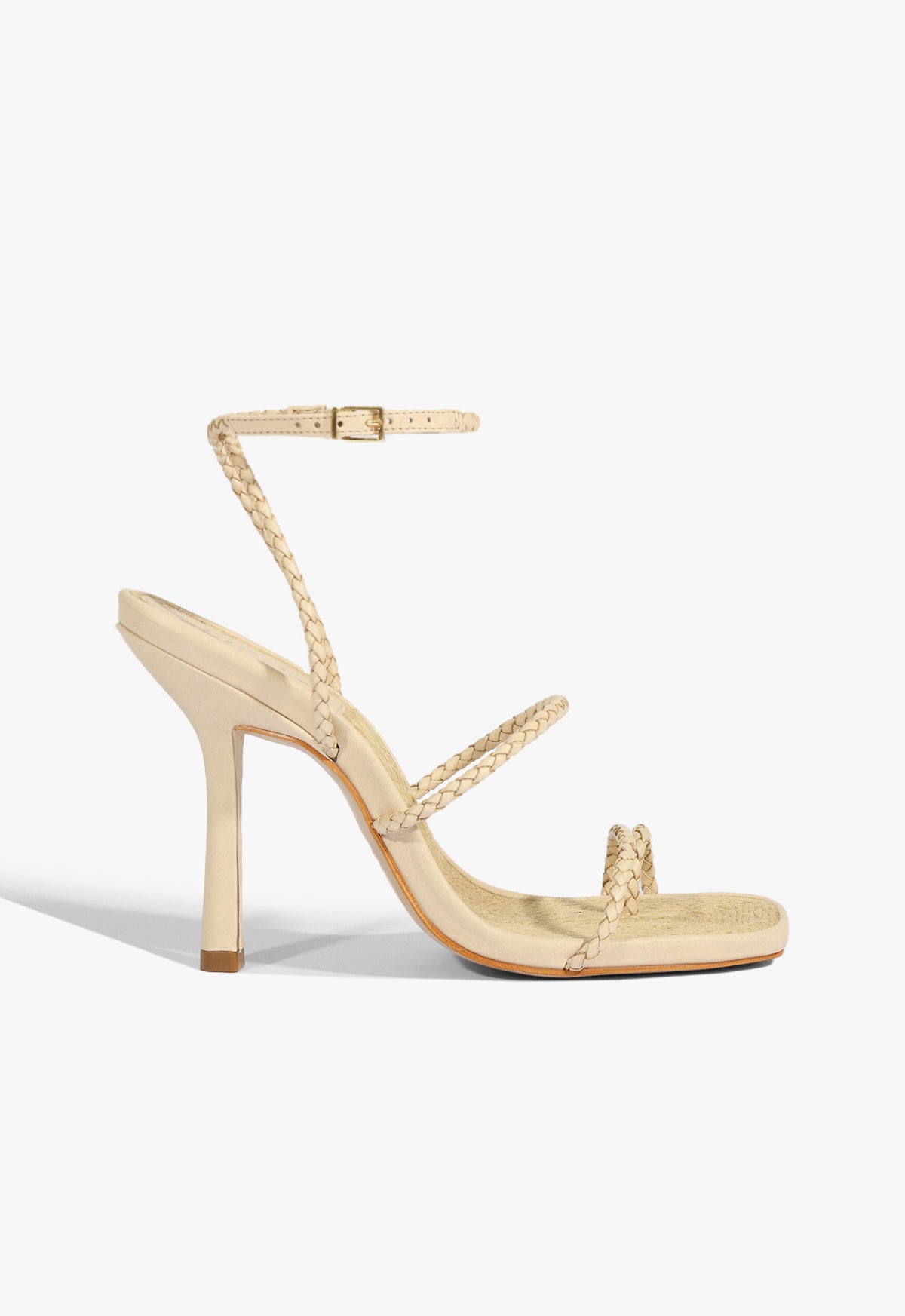 schutz Kaya Straw Sandal