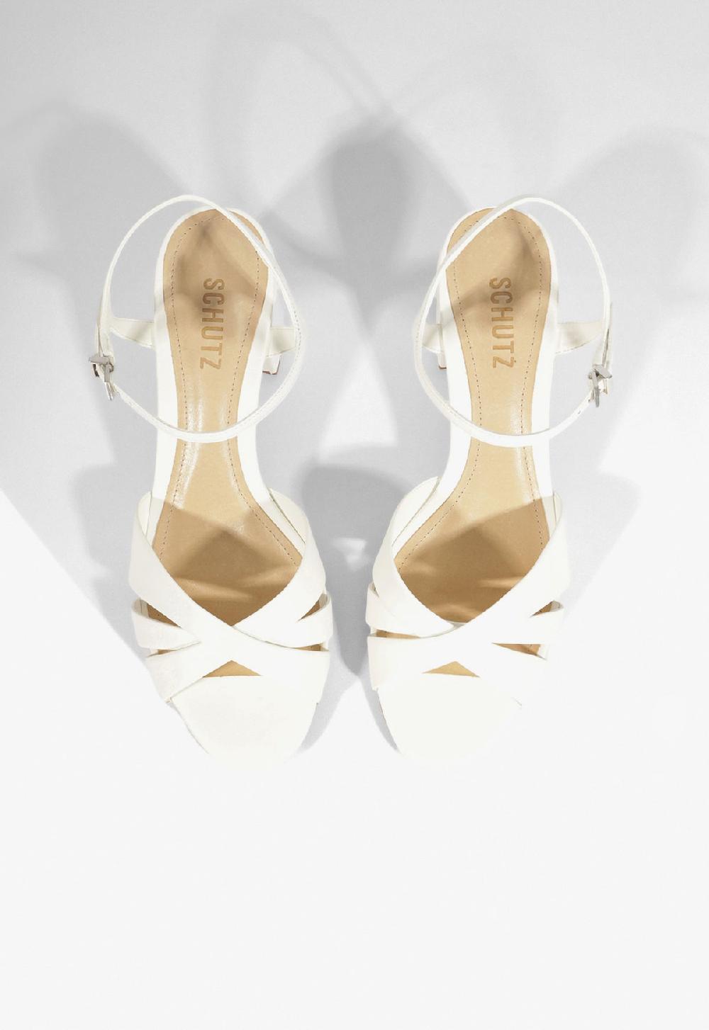 Schutz Keefa Mid Block Sandal