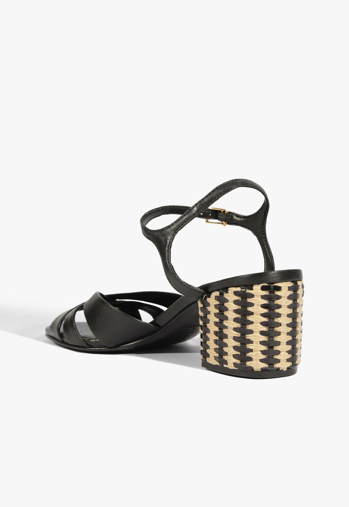Schutz Keefa Mid Block Sandal