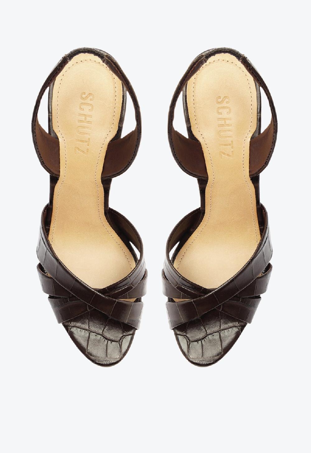 Schutz Keefa Sling Leather Sandal