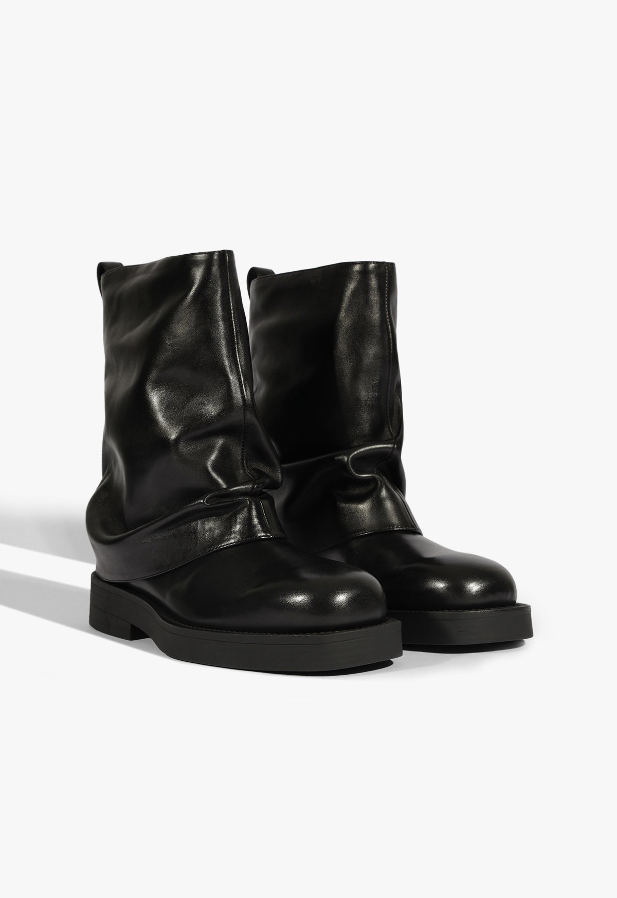 Schutz Keira Cloak Leather Bootie