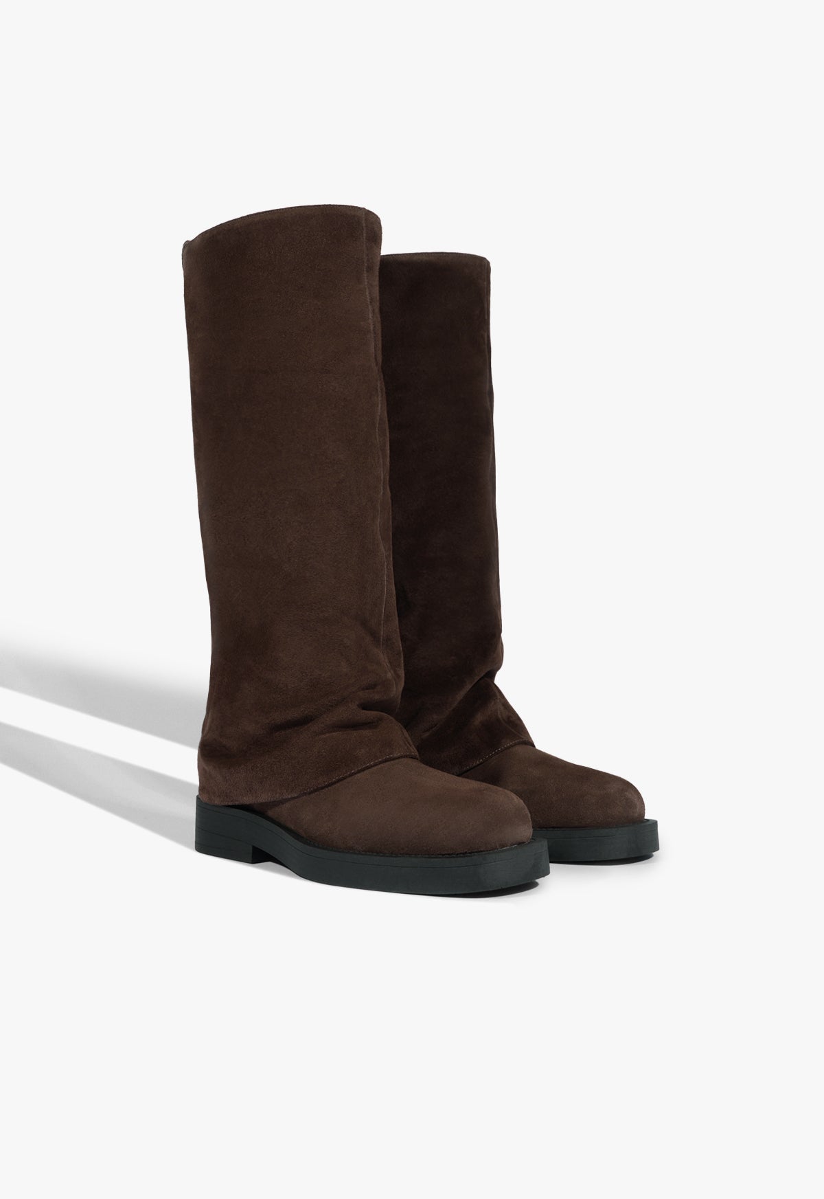 Schutz Keira Up Cloak Suede Boot