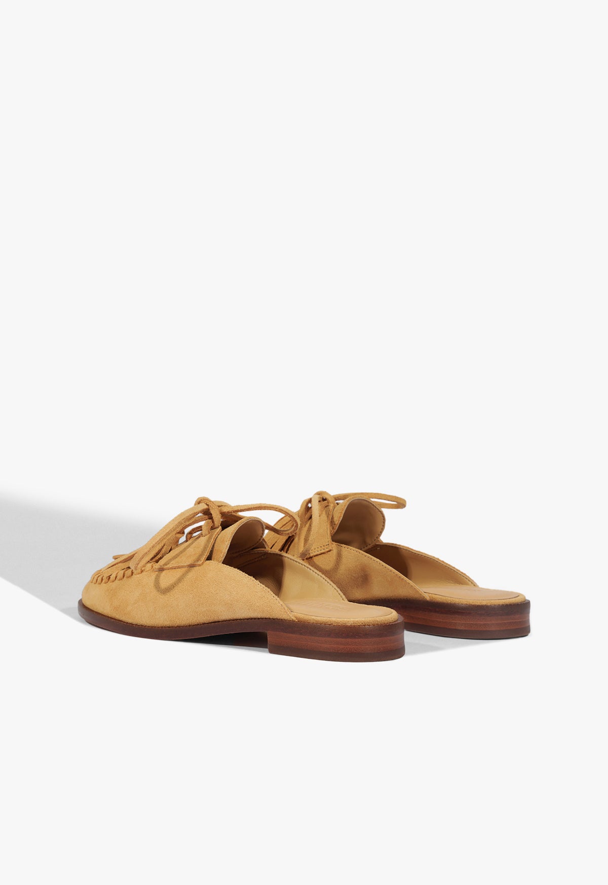 Schutz Kim Mule Suede Flat