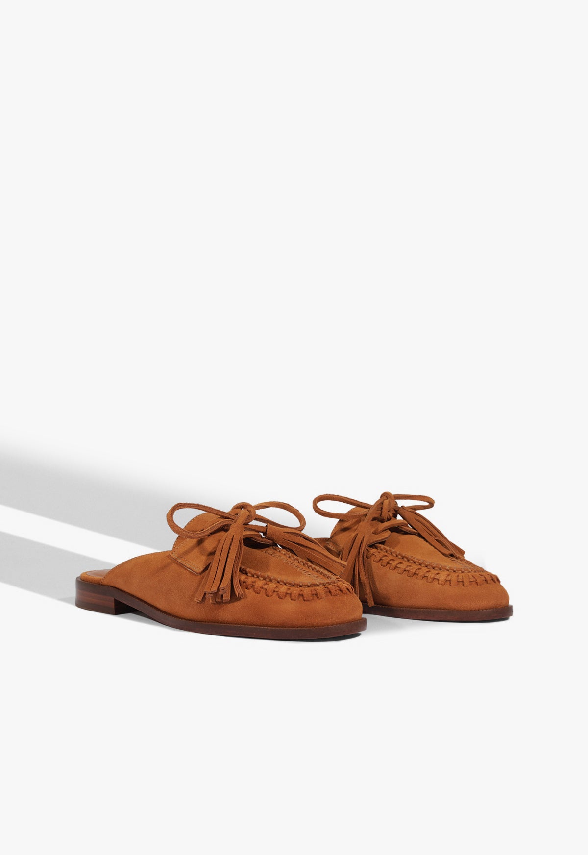 Schutz Kim Mule Suede Flat