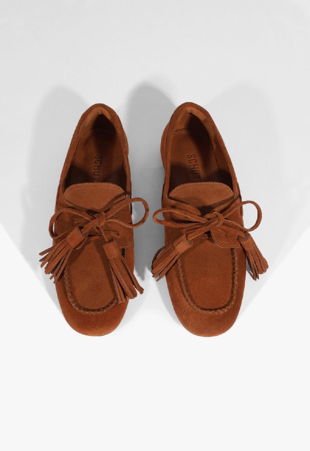 Schutz Kim Suede Flat