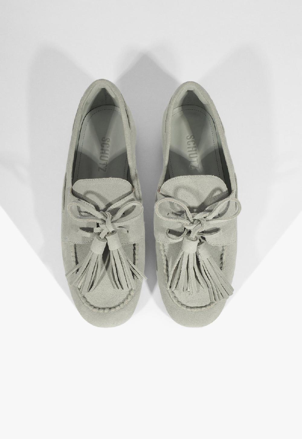 Schutz Kim Suede Flat