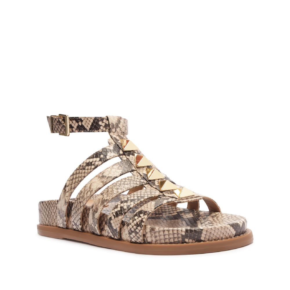 Schutz Kyrie Sporty Leather Sandal