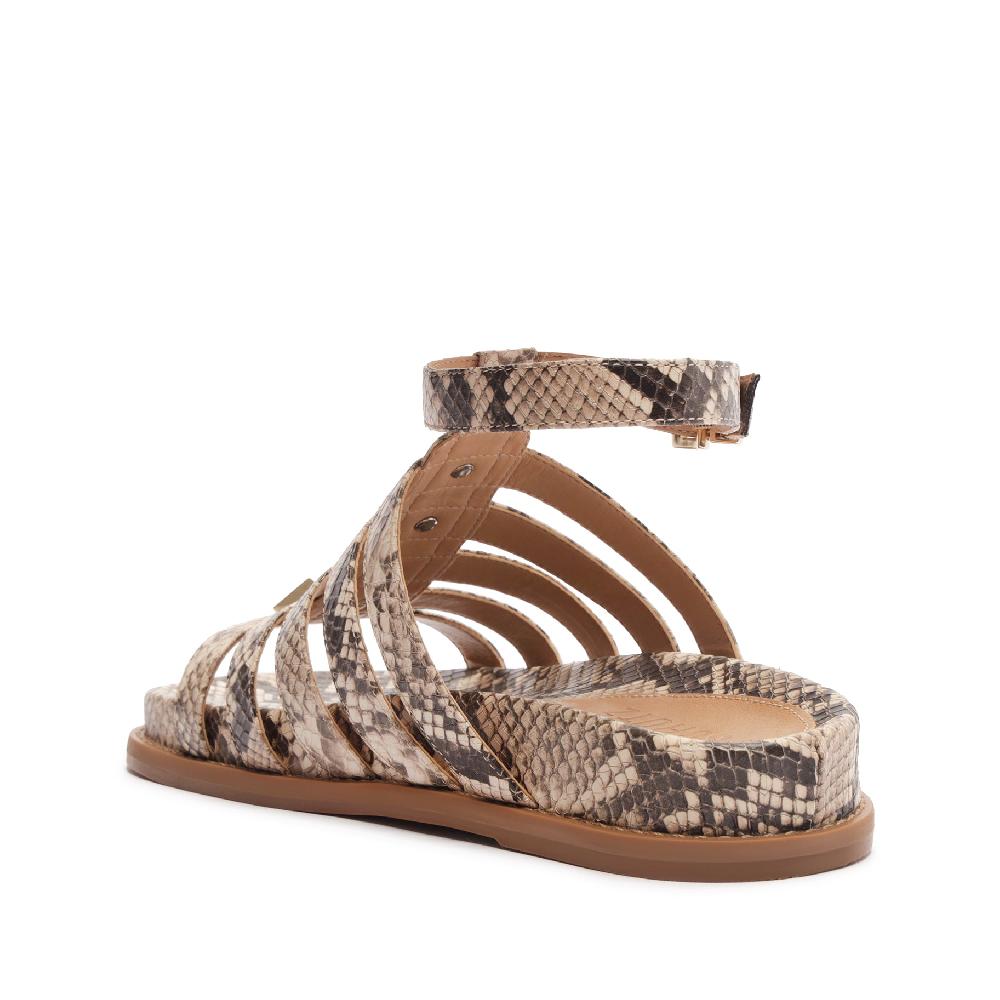 Schutz Kyrie Sporty Leather Sandal