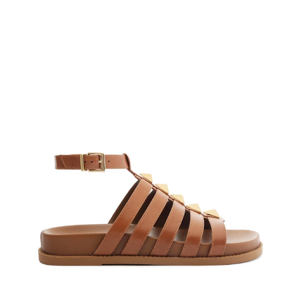 schutz Kyrie Sporty Leather Sandal