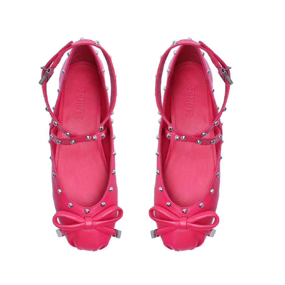 Schutz Larissa Nappa Leather Flat