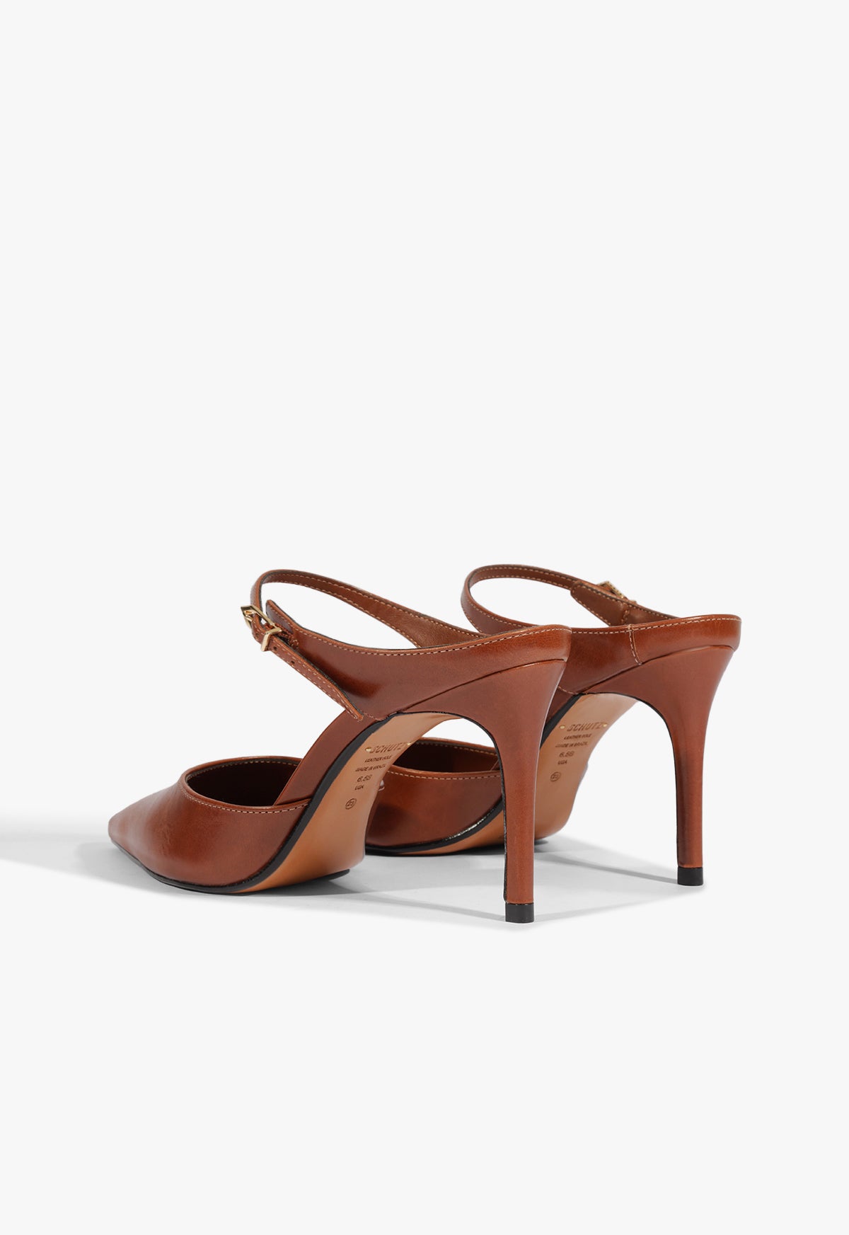 Schutz Laura Mule Leather Pump