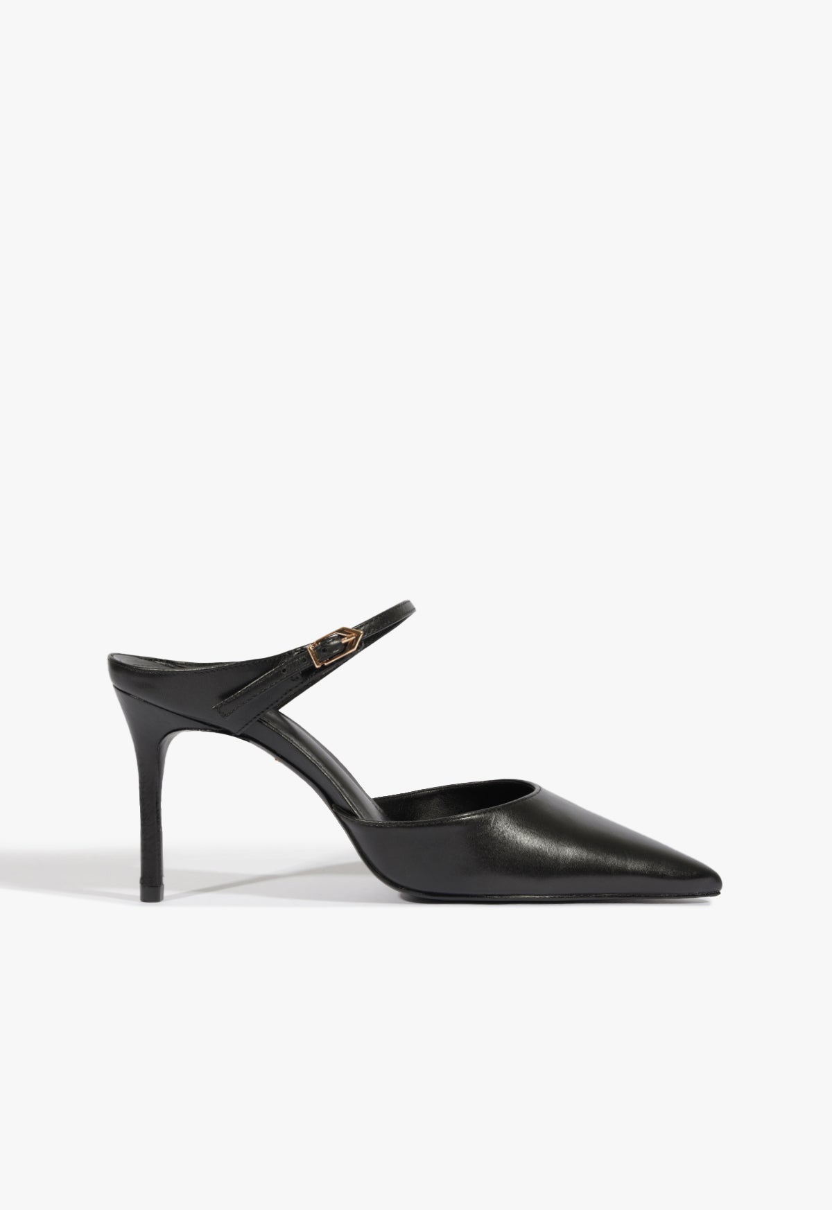 schutz Laura Mule Leather Pump