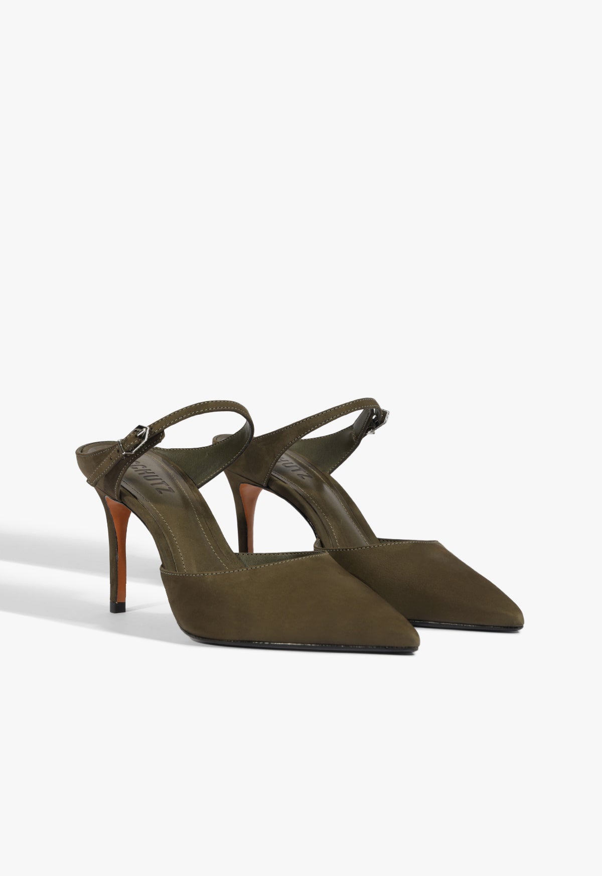 Schutz Laura Mule Suede Pump