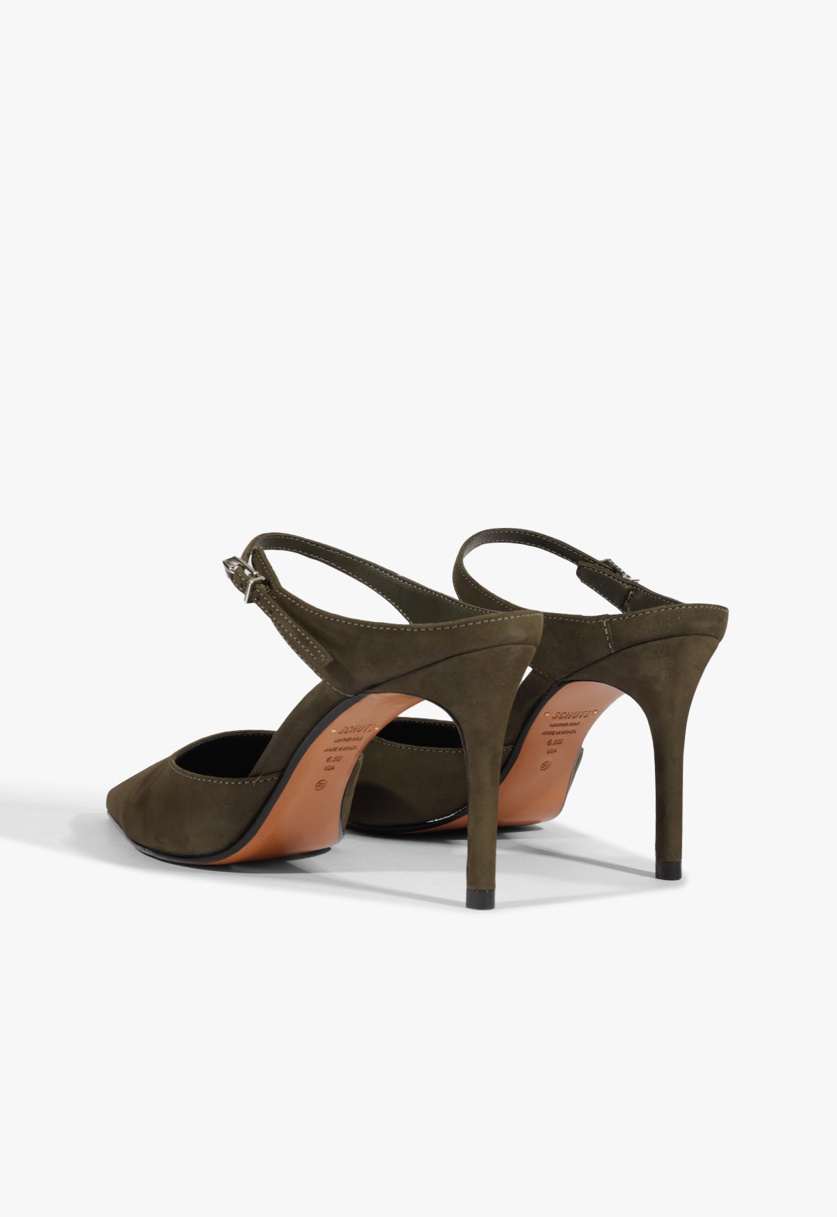 Schutz Laura Mule Suede Pump