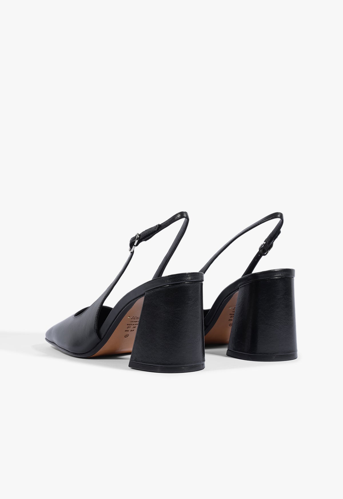 Schutz Leia Block Leather Pump
