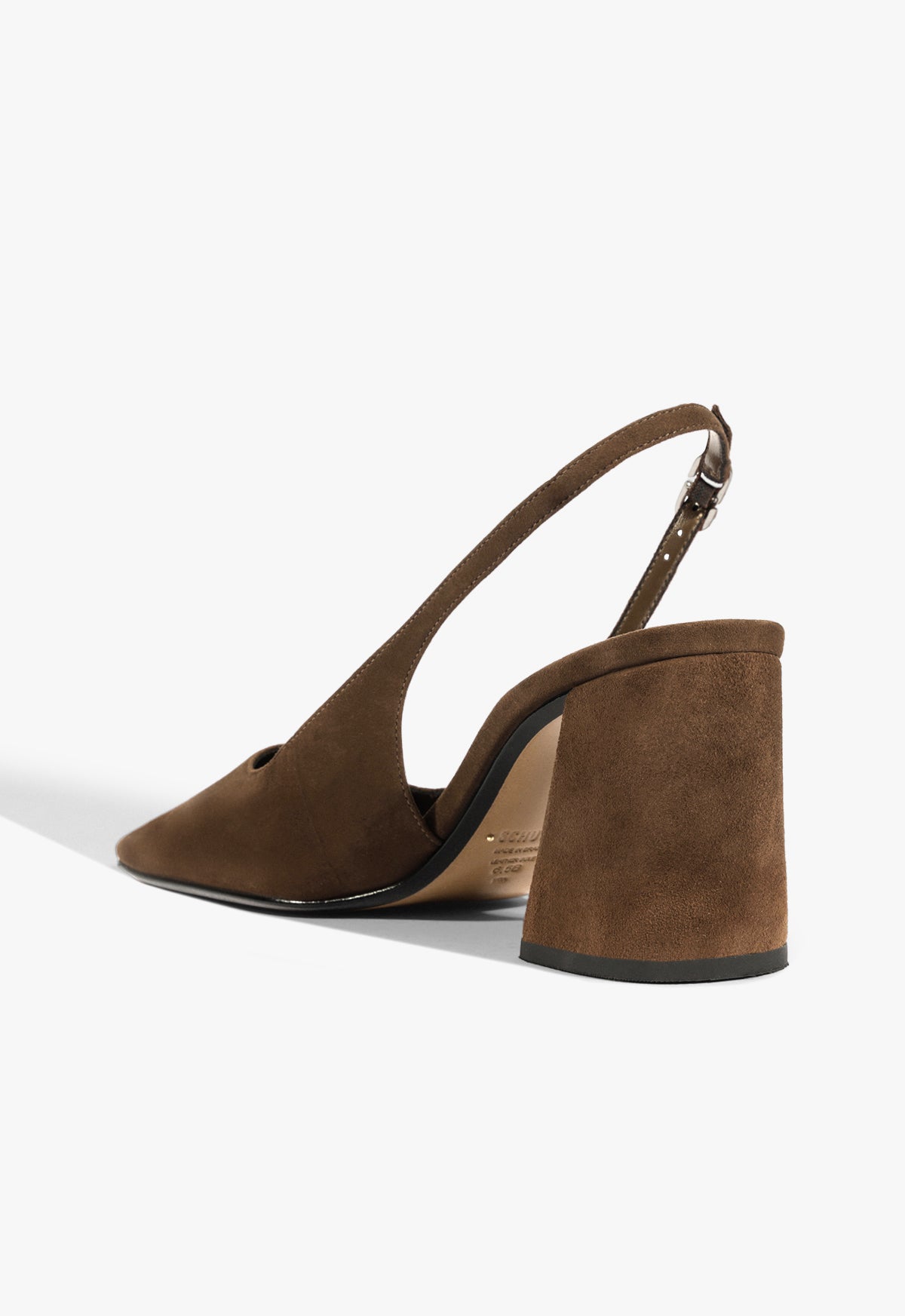 Schutz Leia Block Suede Pump