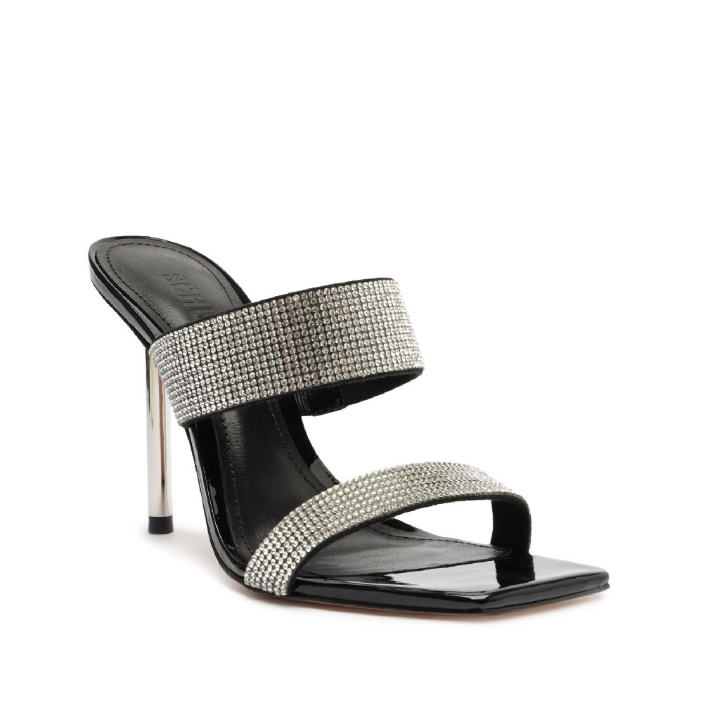 Schutz Liam Metallic Nappa Leather Sandal