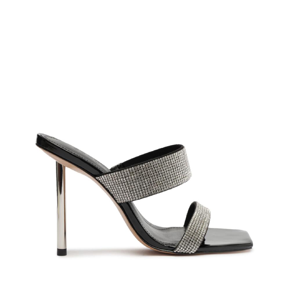 schutz Liam Metallic Nappa Leather Sandal