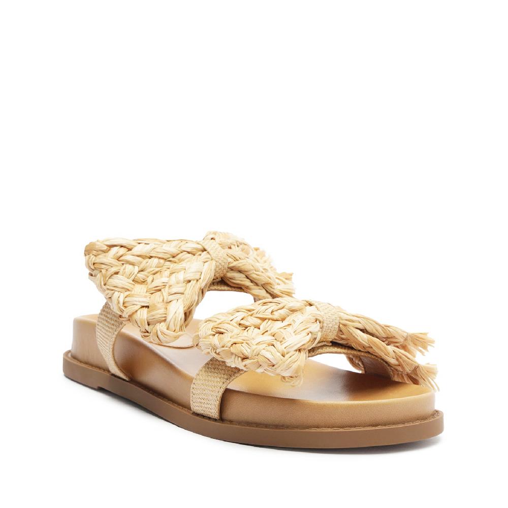 Schutz Lienne Sporty Straw Sandal