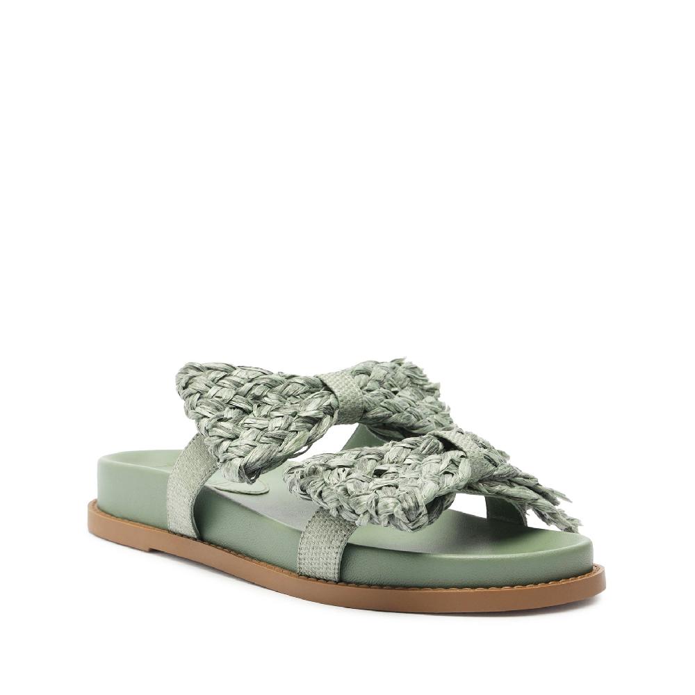 Schutz Lienne Sporty Straw Sandal