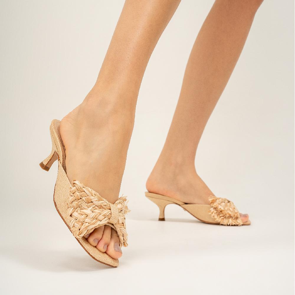 Schutz Lienne Straw Sandal