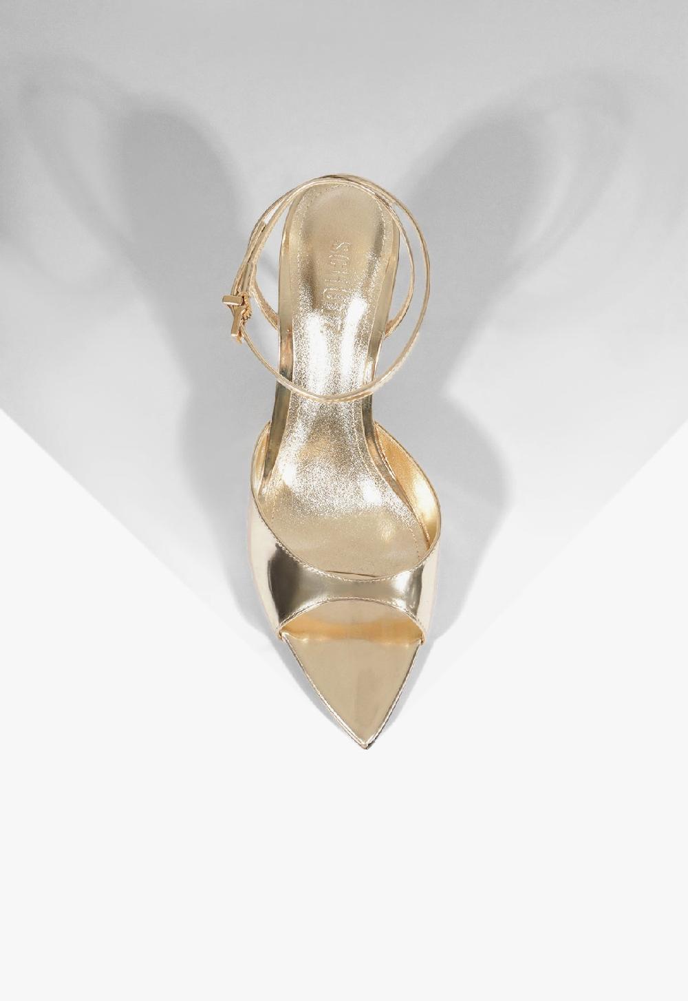 Schutz Lilith Metallic Sandal