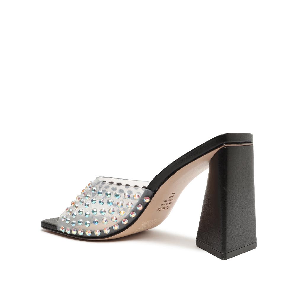 Schutz Lizah Crystal Vinyl Sandal