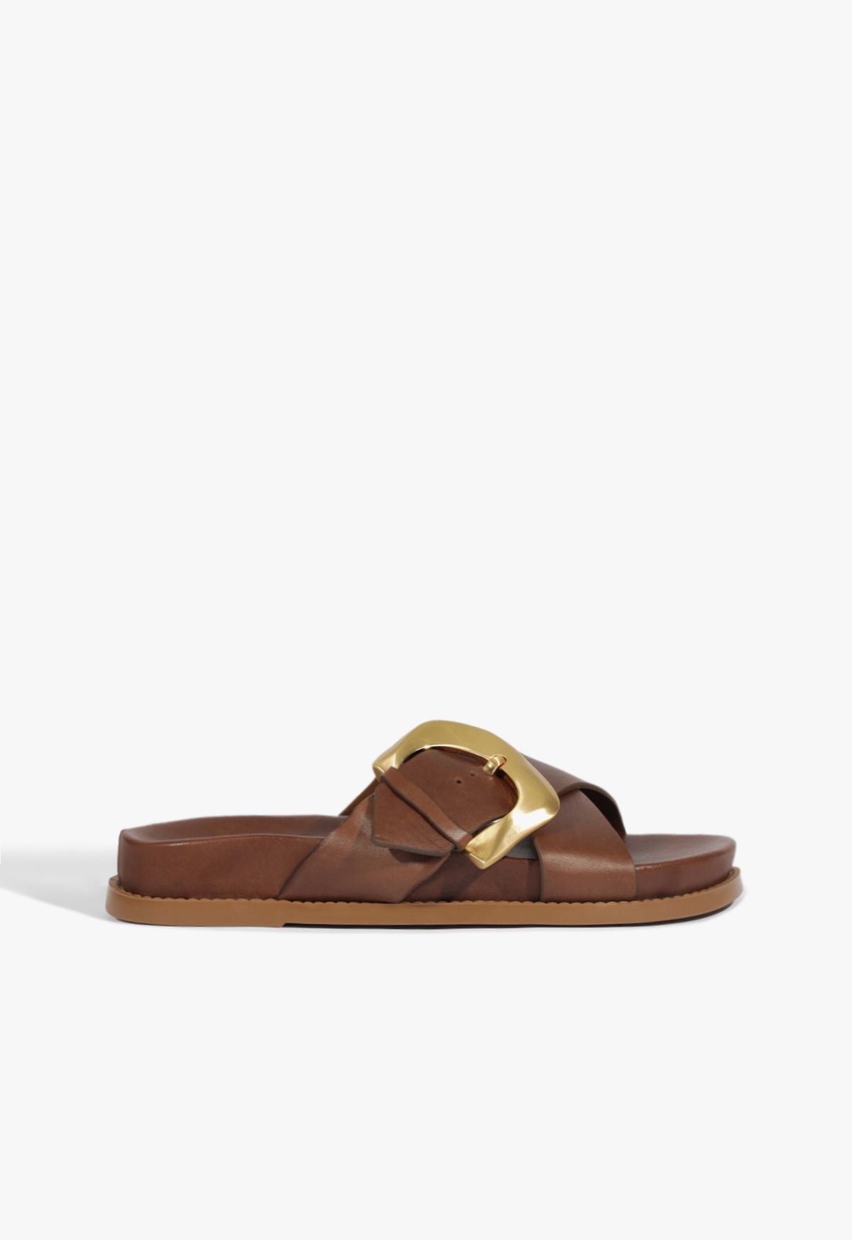schutz Lois Brown Sporty Sandal