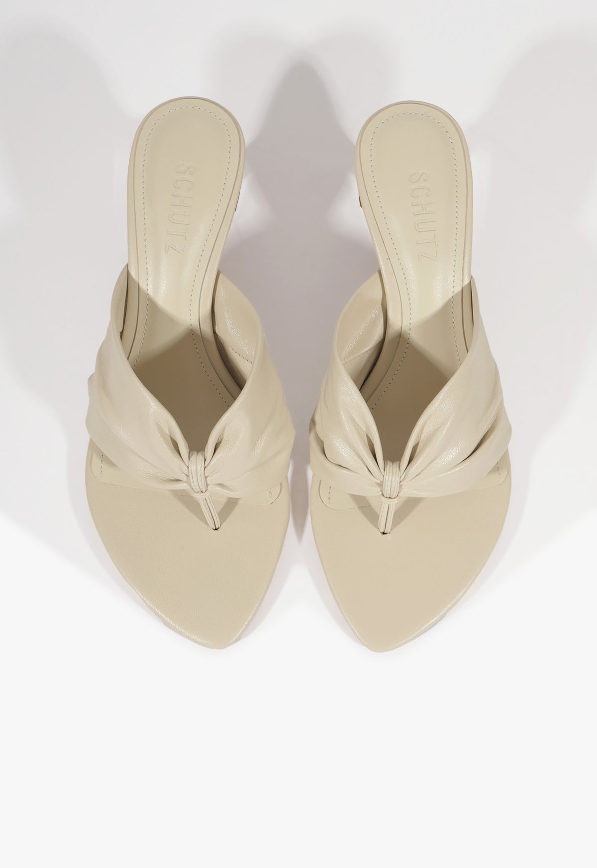 Schutz Lori Mid Leather Sandal