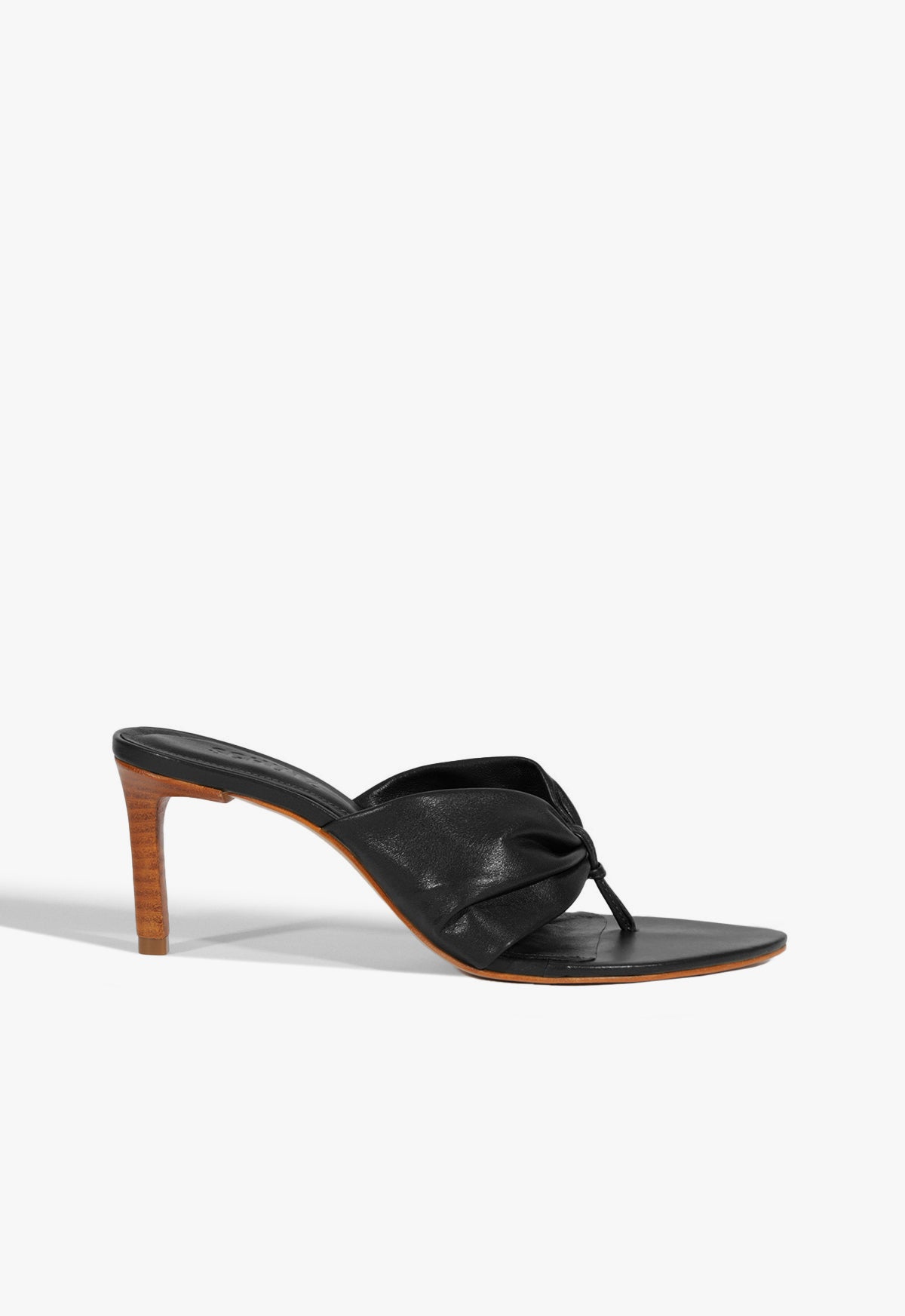 schutz Lori Mid Leather Sandal