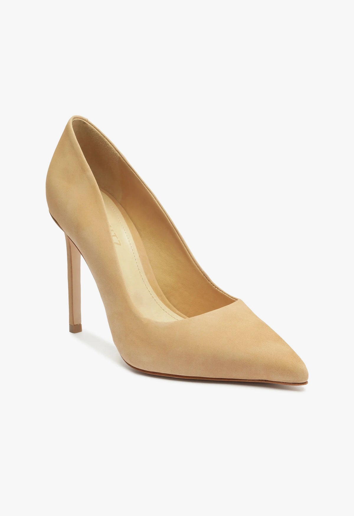Schutz Lou High Stiletto Honey Beige Pump