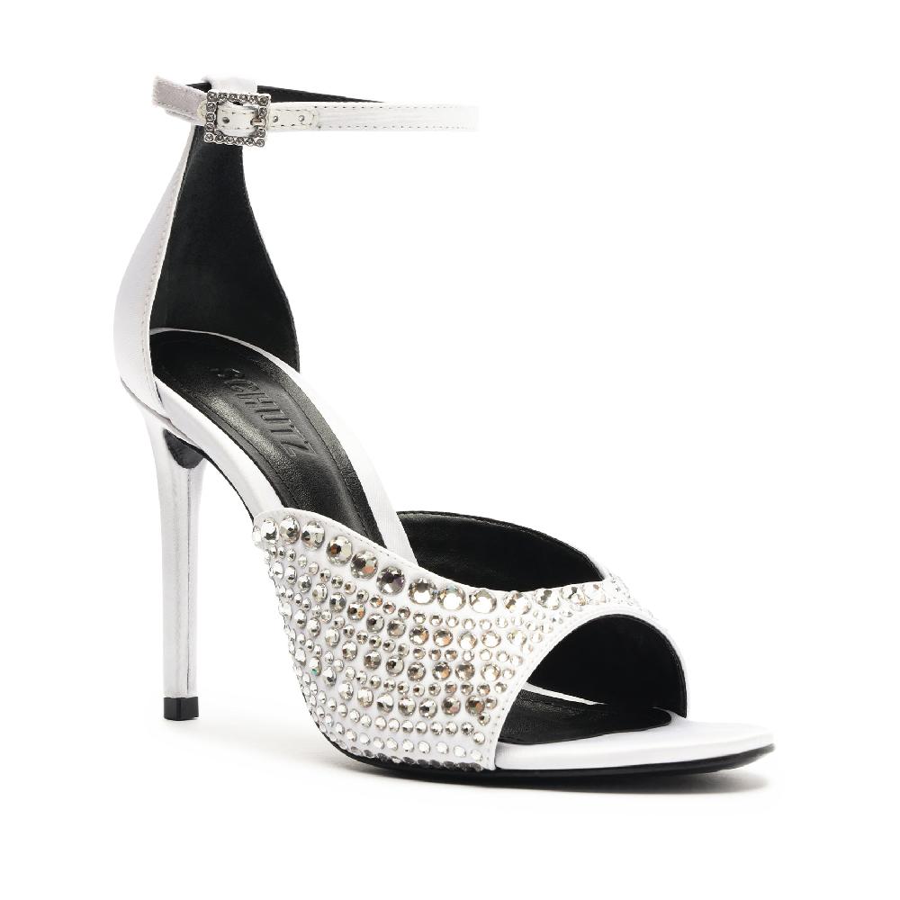 Schutz Louise Satin Sandal