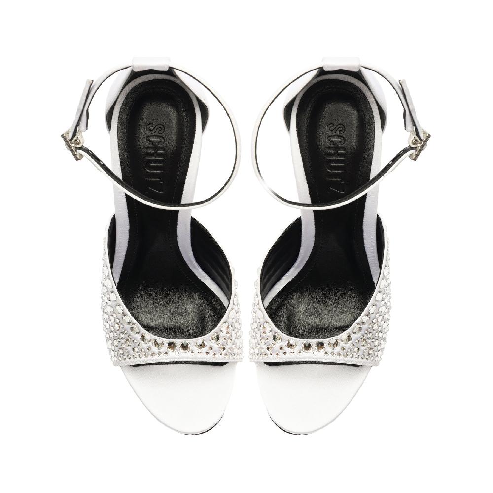 Schutz Louise Satin Sandal