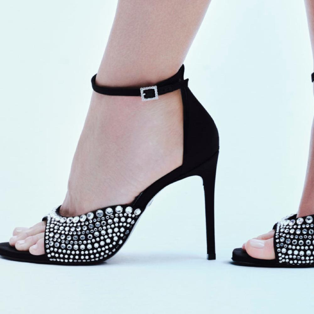 Schutz Louise Satin Sandal