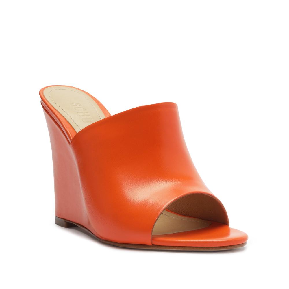 Schutz Lucy Casual Nappa Leather Sandal