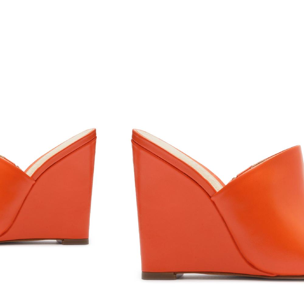 Schutz Lucy Casual Nappa Leather Sandal