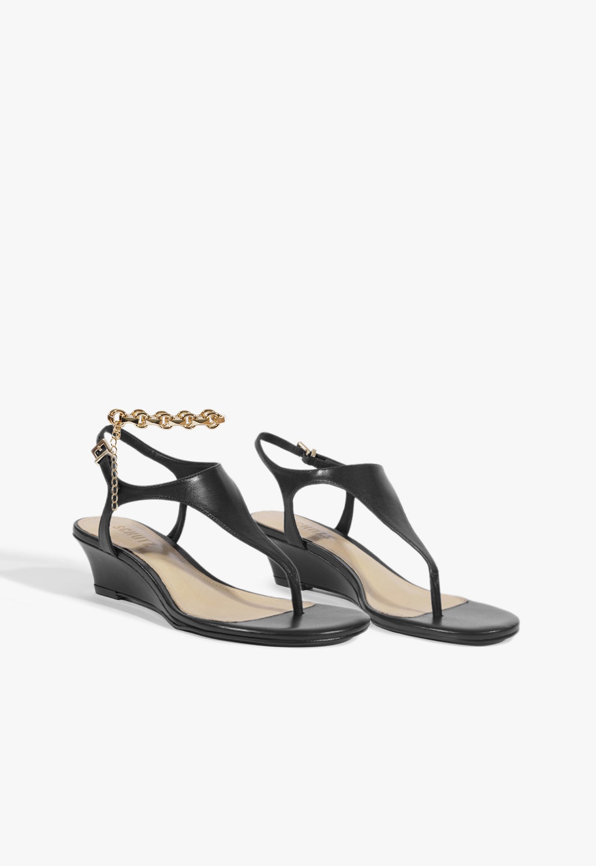 Schutz Lys Leather Sandal