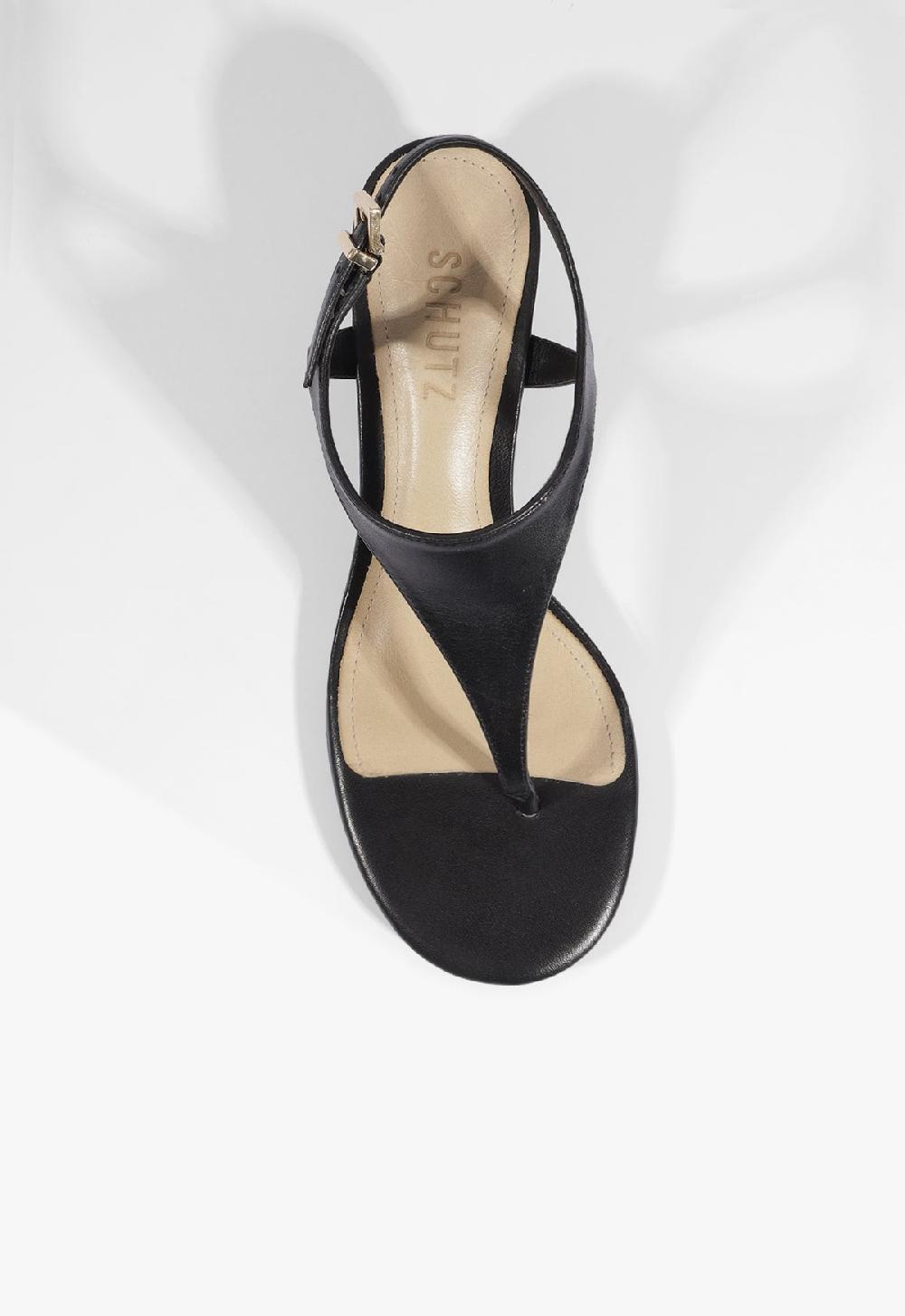 Schutz Lys Leather Sandal