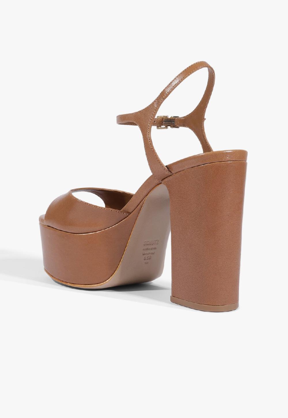 Schutz Lys Leather Sandal